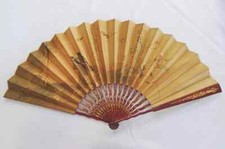 Antique Victorian Fan Carved