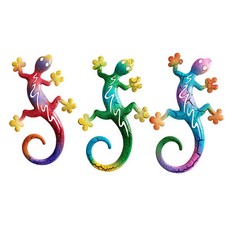 Metal Lizard Wall Decor