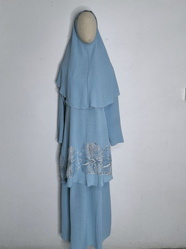 3pcs set khimar muslim - 3pcs, abaya