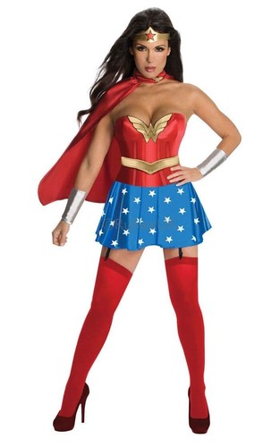 Ladies corset wonder woman - ladies,