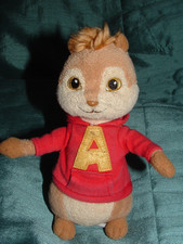 ALVIN AND THE CHIPMUNK SMALL ALVIN 6" CHIPMUNK PLUSH BEANIE SOFT TOY 2009 XX
