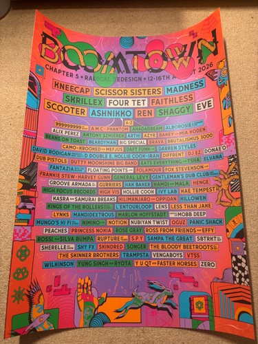Boomtown music festival 2026 - music,