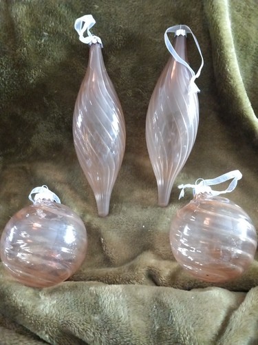 Blown glass christmas tree - 4,