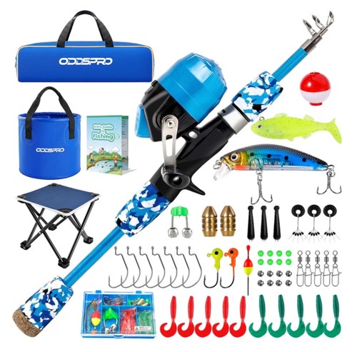 Kids fishing pole - fishing,
