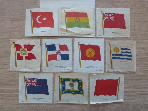 Silk cigarette cards - cards,