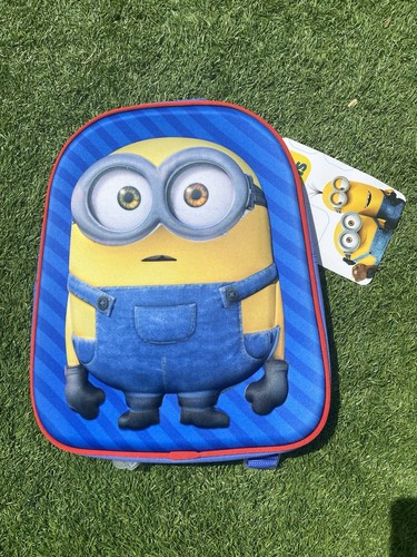 Minions school bag rucksack - 3d,