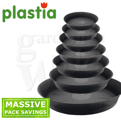 Round plant pot - round, saucer
