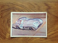 Mercedes Benz W196 - PLANET LTD 1959 - RACING CARS OF THE WORLD Collectable Card