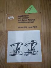 Vicon Spare Parts List Vari Spreader Ps 400 500