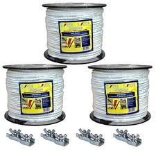 3 x 400m White Electric