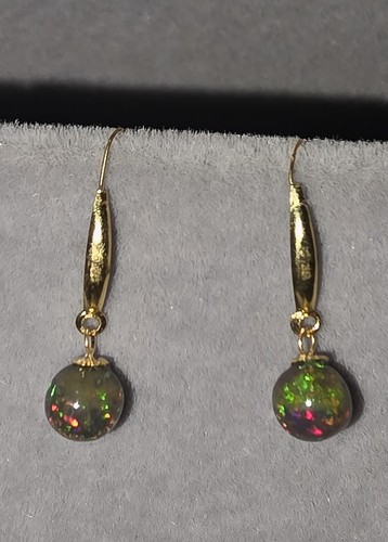 Solid 18ct gold earrings - 18ct,
