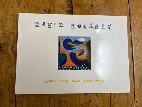 Signed david hockney - signed,