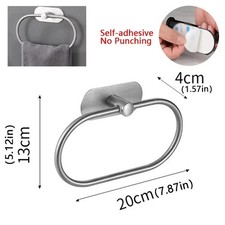 Bathroom Towel Ring Rack