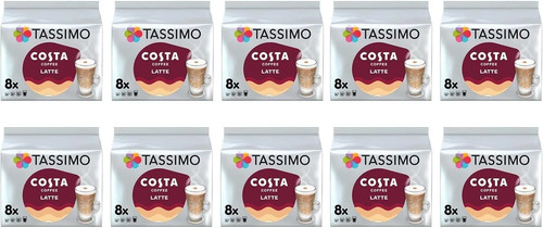 Tassimo costa latte coffee - tassimo,
