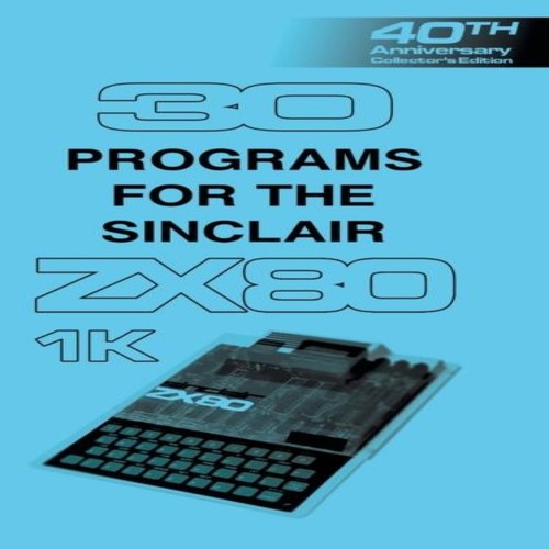 Programs for the sinclair - for,