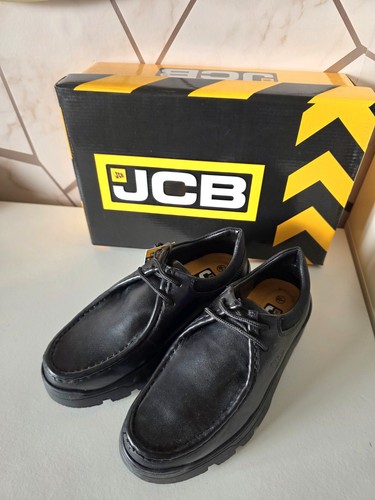 Boys jcb school shoes black - jcb,