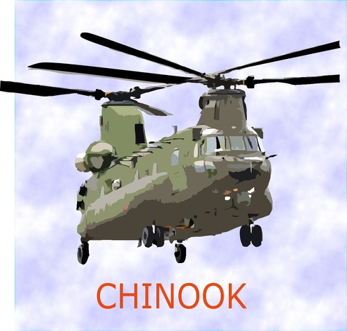 Chinook helicopter raf - chinook,