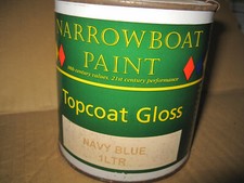 Narrow boat paint OLD TIN Top