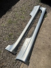 MITSUBISHI COLT RALLIART CZT CZC CZ1 CZ2 CZ3 TURBO - SIDE SKIRTS Blue  - PAIR .