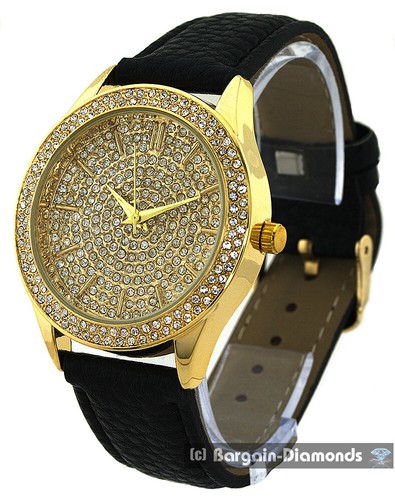 Mens gold cz - mens, gold-cz