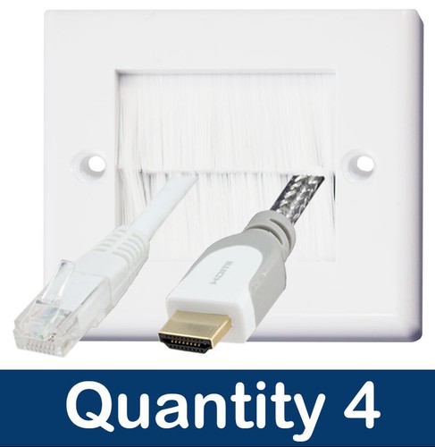 Single gang brush - single, wall