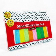 Make & Create For Kids Modelling Clay Set x20 Colours