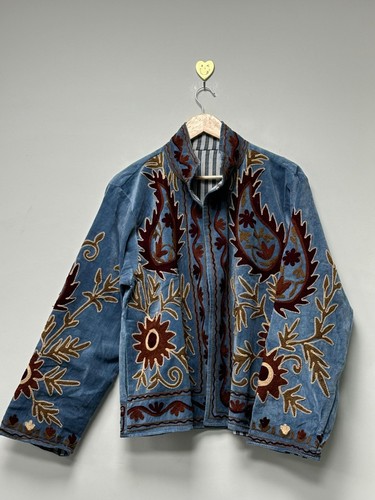 Vintage blue velvet - vintage,