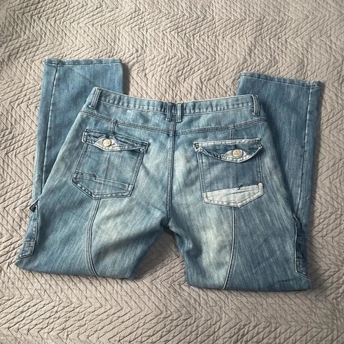 Men denim blue w36 vintage - men’s,