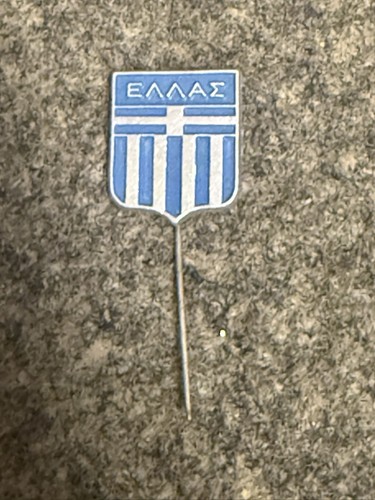 Greece shield pin badge - shield,