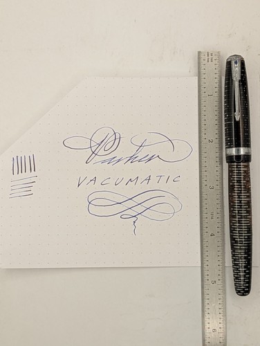 Parker vacumatic grey pearl - parker,