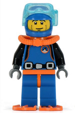 LEGO® Series 1 - Deep Sea Diver Minifigure - 8683 - NEW UNSEALED PACKET