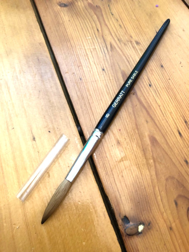 Pure kolinsky sable - kolinsky, rigger