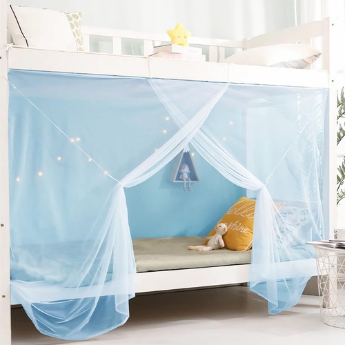 Corner bed canopy curtains - 8,