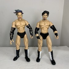 WWE Matt & Jeff Hardy Hardy Boyz Wrestling Figures-Ruthless Aggression-JAKKS
