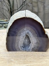 Agate Bookends Large Heavy