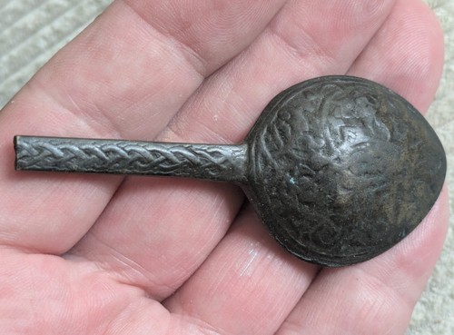 Byzantine bronze spoon - byzantine,