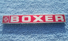 VINTAGE 1970s BRITISH LEYLAND BOXER BADGE~OLD FLATBED LORRY/CONTAINER TRUCK SIGN
