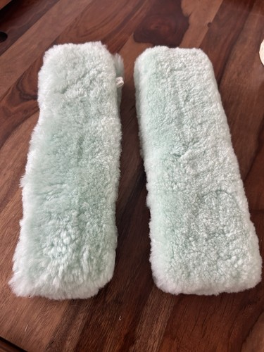 Mint green soft sheepskin - mint,
