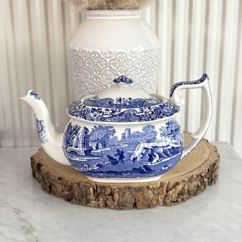 Vintage spode blue italian - vintage,