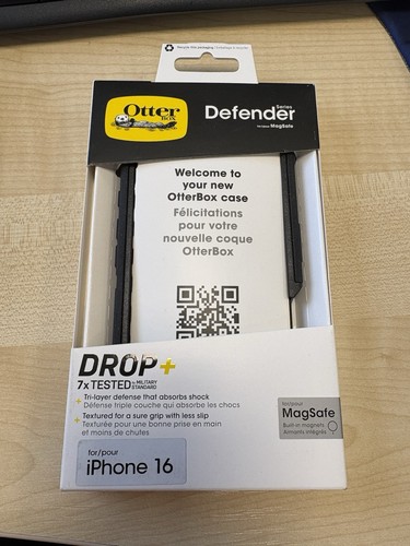 Otterbox black defender series - black,