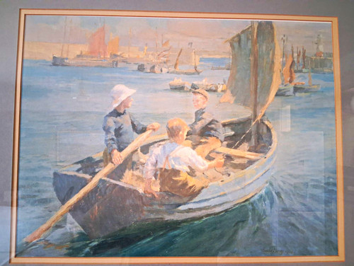 Harold harvey sailing - harvey, in