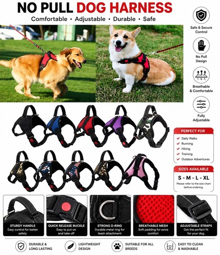 Dog harness pull for - pull,