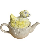 Egg Hatching Duck Teapot. Rare. |t3
