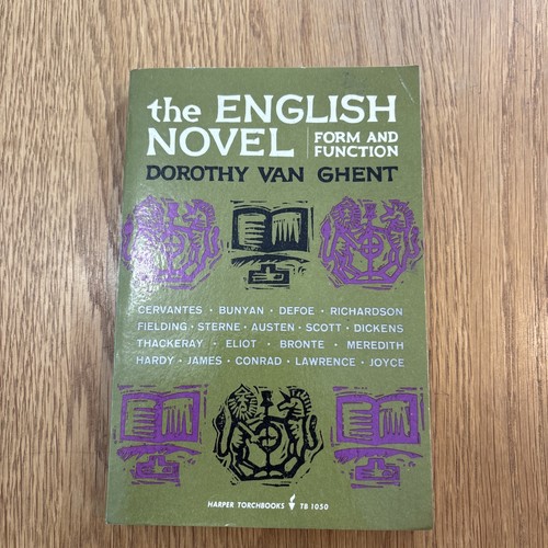 The english novel form - novel,