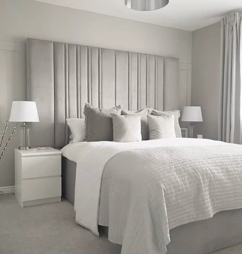 High headboard luxury panel - headboard,