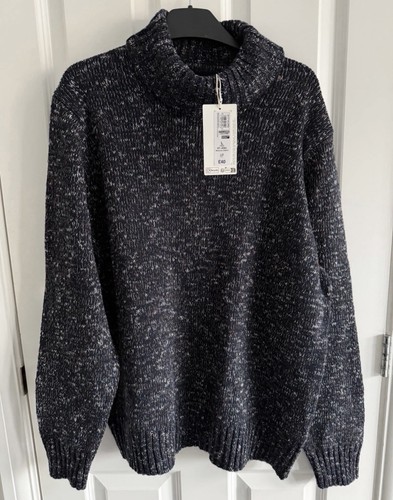 Men navy wool jumper - men’s,