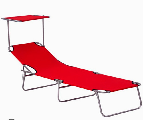 Outsunny beach lounger sun - outsunny, bed