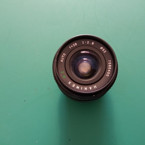 Hanimex wide angle lens - hanimex,