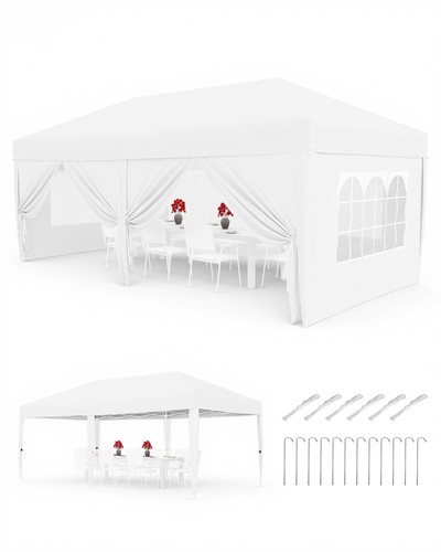 Pop gazebo 3x6m heavy - 3x6m, duty