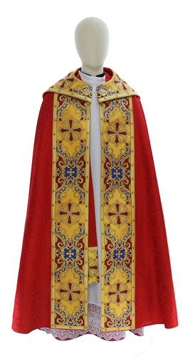 Red gold gothic - red/gold, with